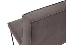 Goossens excellent eetkamerbank tom bruin leer - 8210543-02
