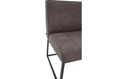 Goossens excellent eetkamerbank tom bruin leer - 8210543-02