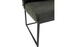 Goossens excellent eetkamerbank tom groen leer - 8210545-02