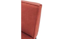 Goossens excellent eetkamerbank tom rood leer - 8210562-02