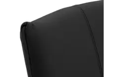 Goossens eetkamerstoel funk zwart leer - 8210590-01
