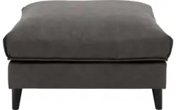 Goossens hocker jonas grijs micro leer - 8210598-01