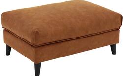 Goossens hocker jonas bruin micro leer - 8210600-01