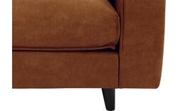 Goossens hoekbank jonas bruin micro leer - 8210609-01