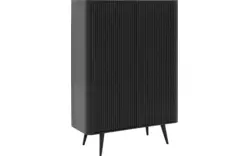 Goossens opbergkast seppe zwart eiken - 8210675-01