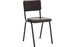 Leder outdoor donkerbruin