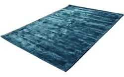 Goossens vloerkleed scilla blauw viscose - 8211240-01