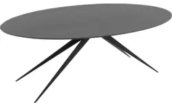Goossens excellent eettafel uniek zwart eiken - 8211533-02