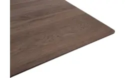 Goossens excellent eettafel uniek donker bruin eiken - 8211545-01
