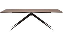Goossens excellent eettafel uniek donker bruin eiken - 8211547-02