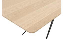 Goossens excellent eettafel uniek blank eiken - 8211569-02