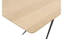 Goossens excellent eettafel uniek blank eiken - 8211569-02