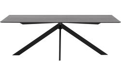 Goossens excellent eettafel uniek zwart eiken - 8211617-02