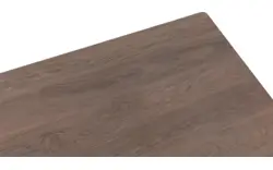 Goossens excellent eettafel uniek donker bruin eiken - 8211632-01