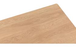 Goossens excellent eettafel uniek blank eiken - 8211650-01