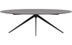 Goossens excellent eettafel uniek zwart eiken - 8211702-02