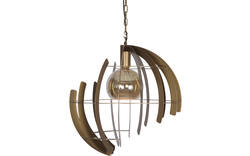 Goossens excellent hanglamp vinnie goud metaal - 8211915-02