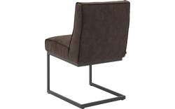 Goossens excellent eetkamerstoel tom bruin micro leer - 8213159-02
