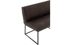 Goossens excellent eetkamerbank tom bruin micro leer - 8213173-01