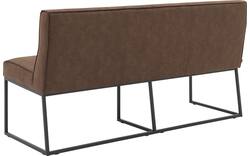 Goossens excellent eetkamerbank tom bruin micro leer - 8213175-01