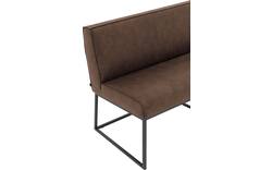 Goossens excellent eetkamerbank tom bruin micro leer - 8213175-01
