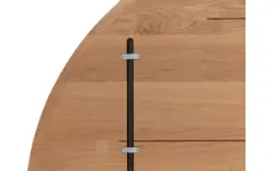 Goossens excellent eettafel uniek blank eiken - 8213354-01