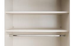 Goossens kledingkast big choice type 01 163 bruin hoogwaardig meubelplaat - 8213442-04