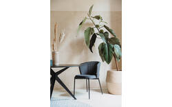 Goossens excellent eettafel uniek zwart eiken - 8220439-01