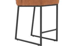 Goossens excellent barstoel tom bruin leer - 8215130-01