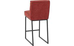 Goossens excellent barstoel tom rood leer - 8215132-01