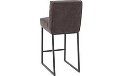 Goossens excellent barstoel tom bruin leer - 8215133-02