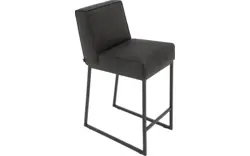 Goossens excellent barstoel tom grijs micro leer - 8215136-01
