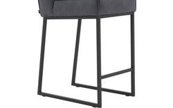 Goossens excellent barstoel tom blauw micro leer - 8215139-01