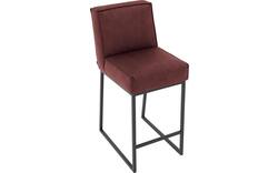 Goossens excellent barstoel tom rood micro leer - 8215141-01
