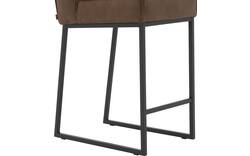 Goossens excellent barstoel tom bruin micro leer - 8215143-01