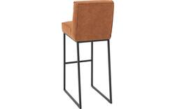 Goossens excellent barstoel tom bruin leer - 8215144-02