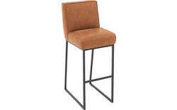 Goossens excellent barstoel tom bruin leer - 8215144-01
