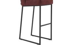 Goossens excellent barstoel tom rood micro leer - 8215154-01