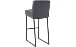 Goossens excellent barstoel tom blauw micro leer - 8215155-01