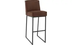 Goossens excellent barstoel tom bruin micro leer - 8215158-01