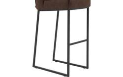 Goossens excellent barstoel tom bruin micro leer - 8215159-01