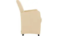 Goossens excellent eetkamerstoel riva beige leer - 8215372-02