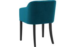 Goossens eetkamerstoel peda blauw stof - 8215380-01