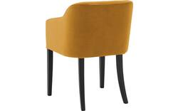 Goossens eetkamerstoel peda geel stof - 8215381-01
