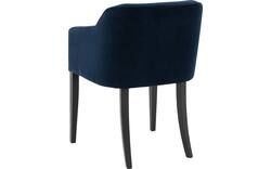 Goossens eetkamerstoel peda blauw stof - 8215383-03