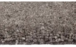 Goossens eco vloerkleed fugo grijs wol - 8215440-01