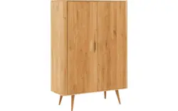 Goossens opbergkast bjarte blank eiken - 8215663-01