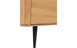 Goossens dressoir bjarte blank eiken - 8215671-01