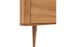 Goossens dressoir bjarte blank eiken - 8215672-01