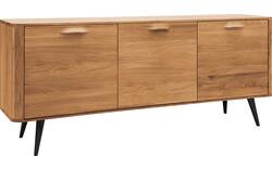 Goossens dressoir bjarte blank eiken - 8215673-02